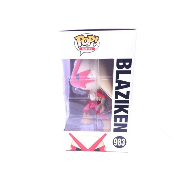 Funko Pop Pokémon Blaziken 983 Games Vinyl Figure Toy New Sealed Near Mint - Picture 9 of 11